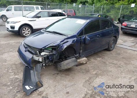 2006 Honda Civic Lx из США, поврежденный, VIN 1HGFA165X6L134734